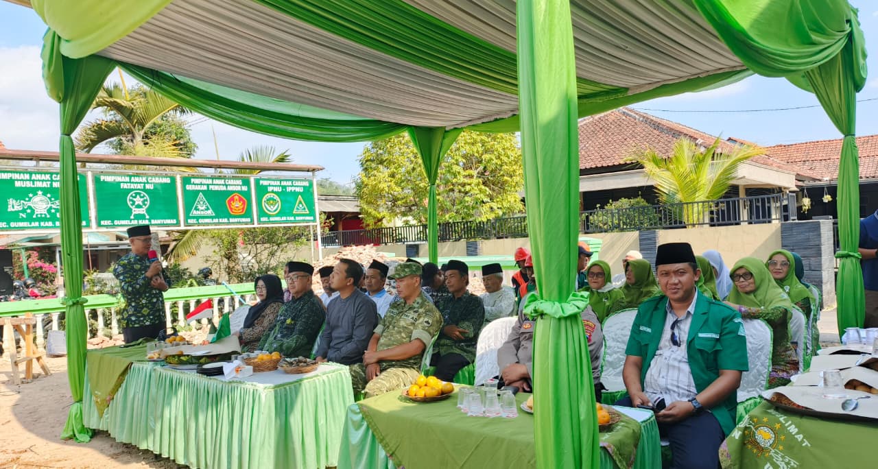 MWCNU Gumelar Mulai Bangun Gedung Pusat Keumatan Senilai Rp2,18 Miliar